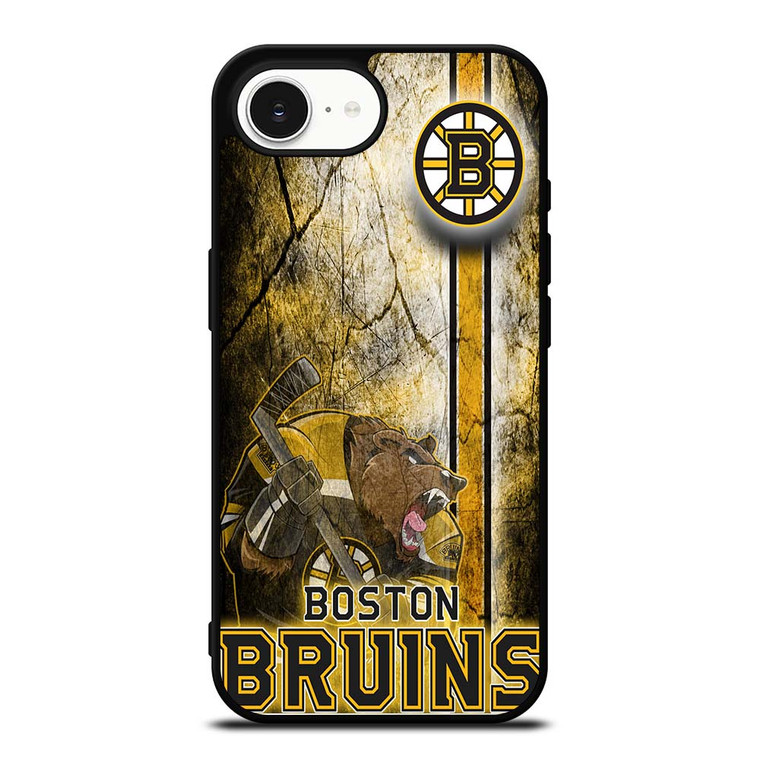 BOSTON BRUINS HOCKEY TEAM LOGO iPhone 16e Case Cover