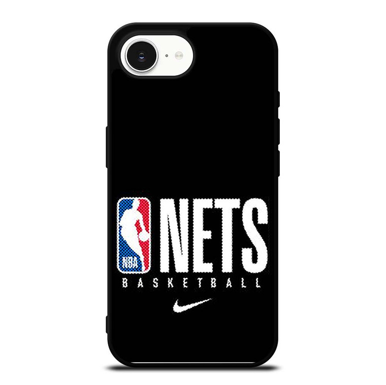 BROOKLYN NETS NBA BASKETBALL LOGO iPhone 16e Case Cover