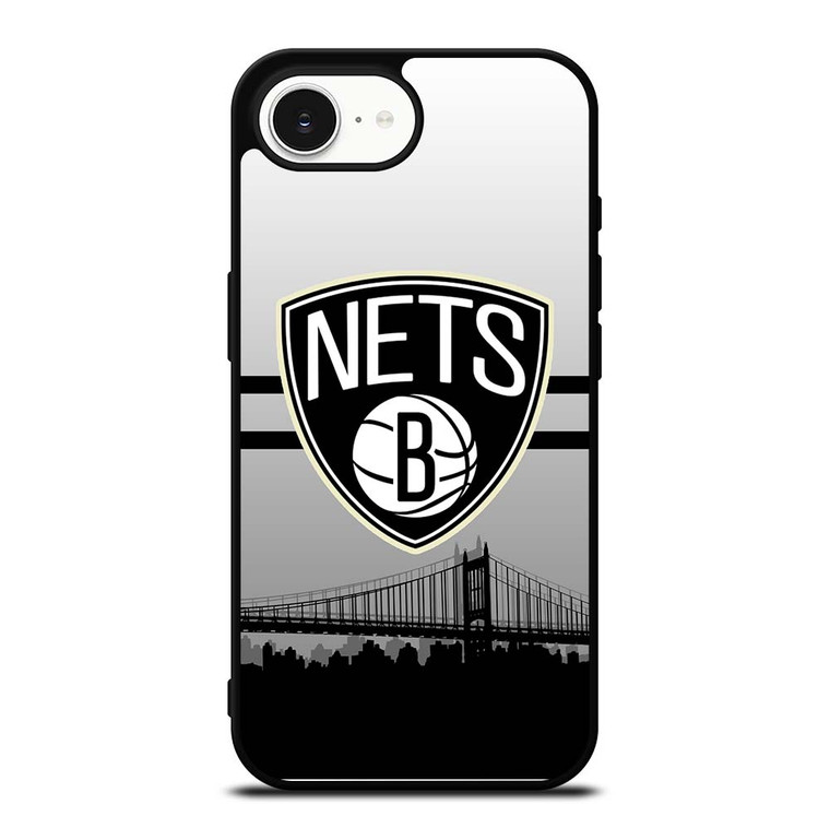 BROOKLYN NETS NBA SKYLINE iPhone 16e Case Cover