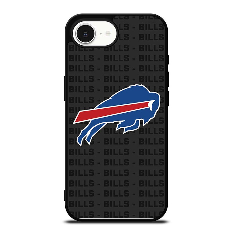 BUFFALO BILLS FOOTBALL TEXT iPhone 16e Case Cover