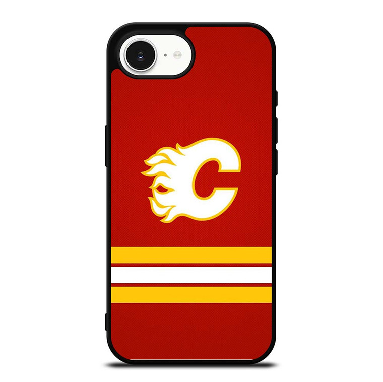 CALGARY FLAMES LOGO NHL HOCKEY TEAM ICON iPhone 16e Case Cover
