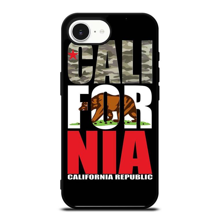 CALIFORNIA REPUBLIC CAMO SYMBOL iPhone 16e Case Cover