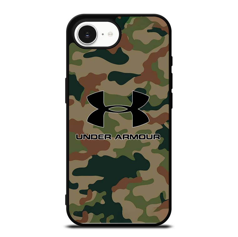 CAMO UNDER ARMOUR LOGO iPhone 16e Case Cover
