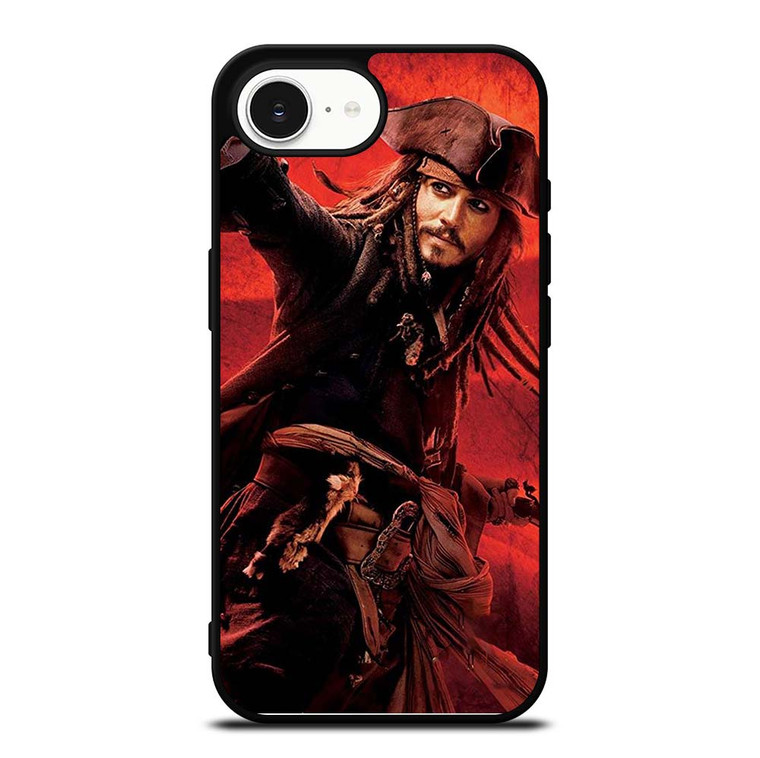 CAPTAIN JACK PIRATES OF THE CARIBBEAN POSTER iPhone 16e Case Cover