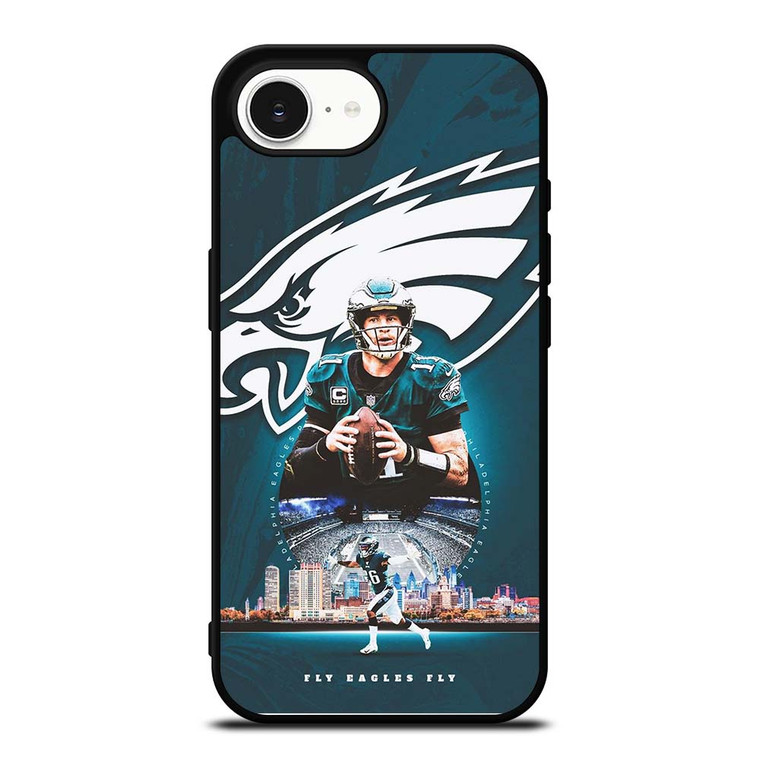 CARSON WENTZ PHILADELPHIA EAGLES NFL iPhone 16e Case Cover