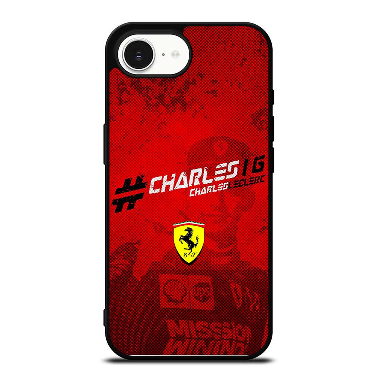 CHARLES LECLERC FERRARI FORMULA ONE F1 RACING 5 iPhone 16e Case Cover