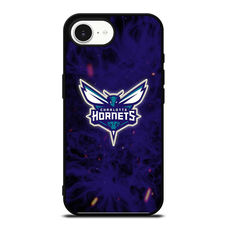 CHARLOTTE HORNETS BASKETBALL NBA FIRE iPhone 16e Case Cover