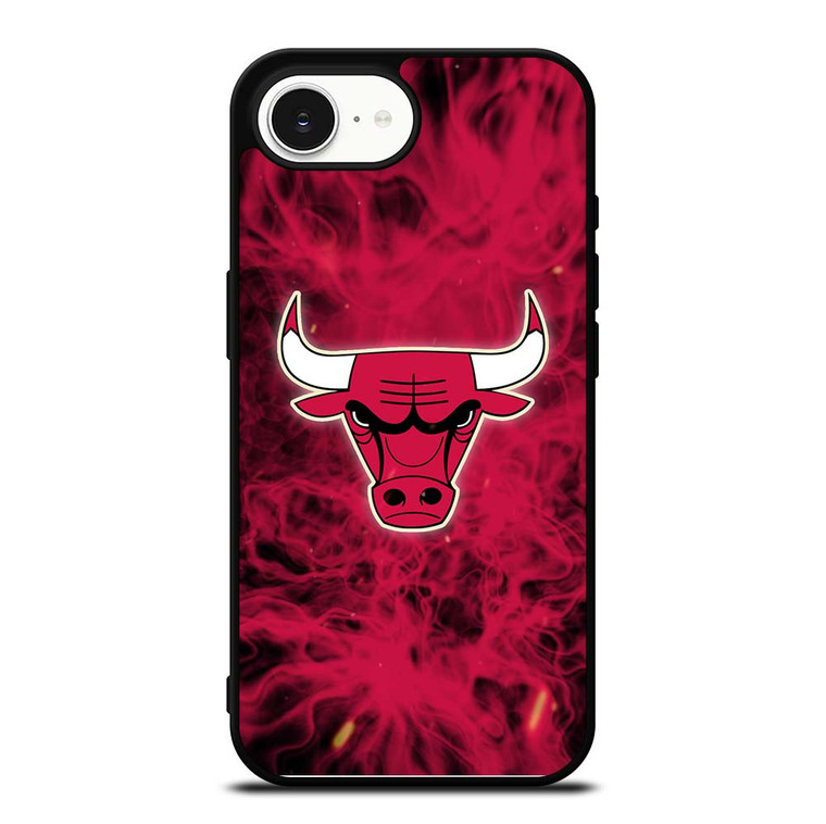CHICAGO BULLS BASKETBALL NBA FIRE iPhone 16e Case Cover