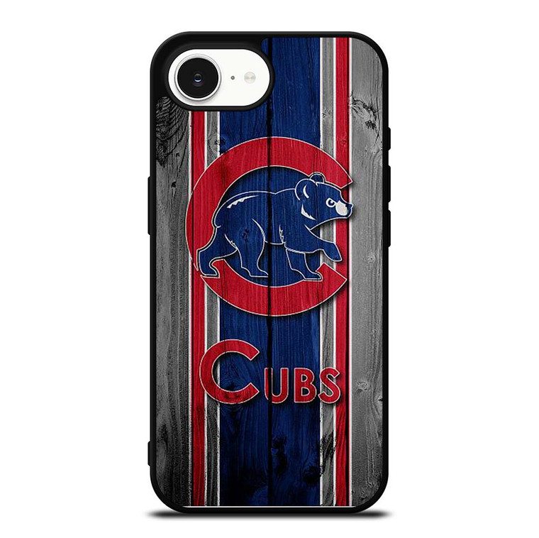 CHICAGO CUBS WOODEN LOGO iPhone 16e Case Cover