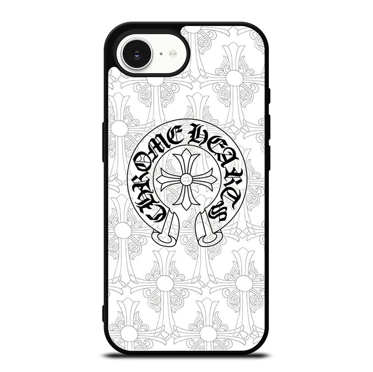 CHROME HEARTS WHITE iPhone 16e Case Cover