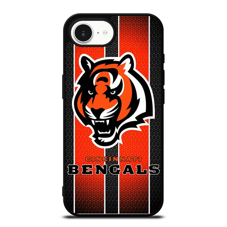 CINCINNATI BENGALS METAL SYMBOL iPhone 16e Case Cover
