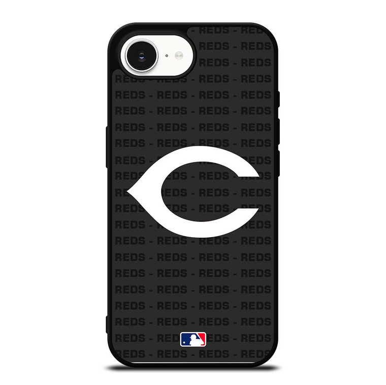 CINCINNATI REDS BASEBALL BLACK iPhone 16e Case Cover