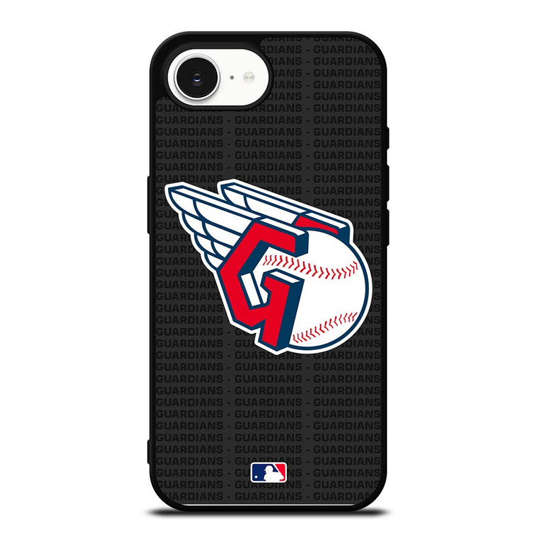 CLEVELAND GUARDIANS BASEBALL BLACK iPhone 16e Case Cover