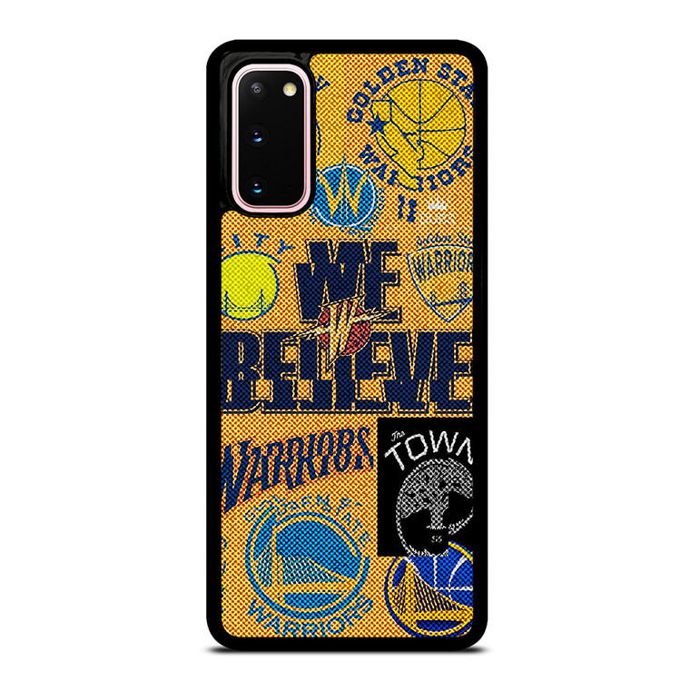 GOLDEN STATE WARRIORS NBA BASKETBALL COLLAGE Samsung Galaxy S20 Case Cover