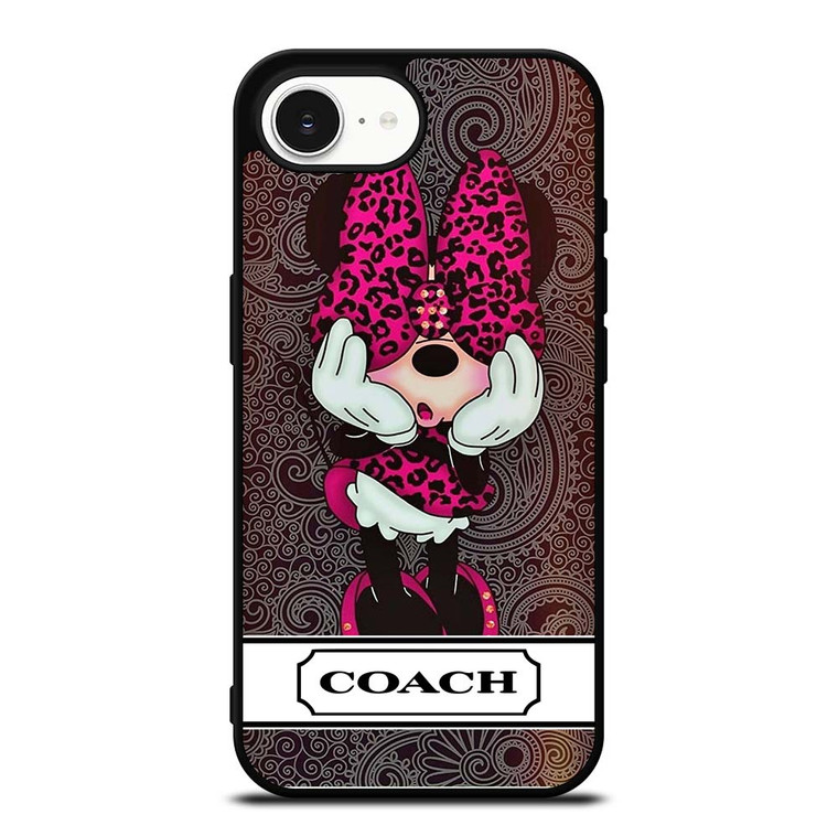 COACH NEW YORK MINNIE MOUSE CUTE iPhone 16e Case Cover