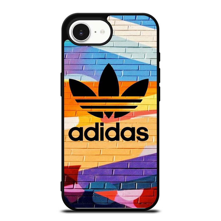 COLORFUL ICON ADIDAS LOGO iPhone 16e Case Cover