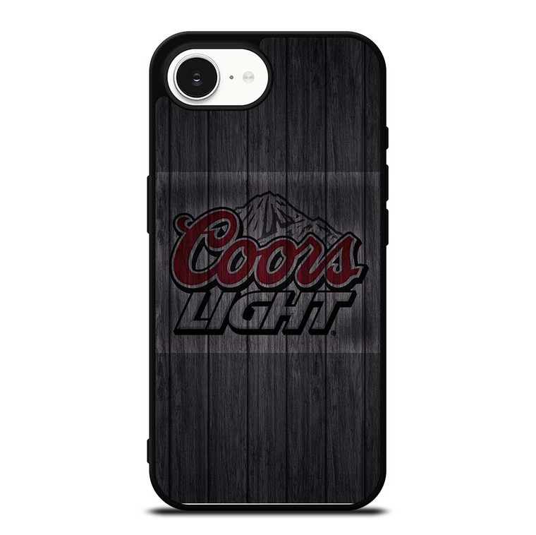 COORS LIGHT WOODEN LOGO iPhone 16e Case Cover