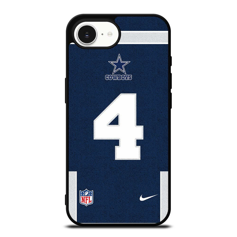 DALLAS COWBOYS DAK PRESCOTT 4 NFL NIKE iPhone 16e Case Cover