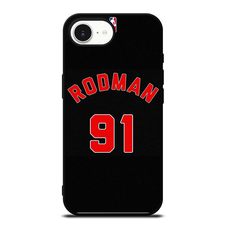 DENNIS RODMAN CHICAGO BULLS iPhone 16e Case Cover