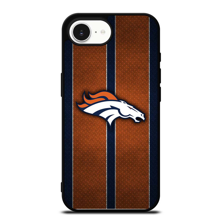 DENVER BRONCOS NFL METAL STRIPE iPhone 16e Case Cover