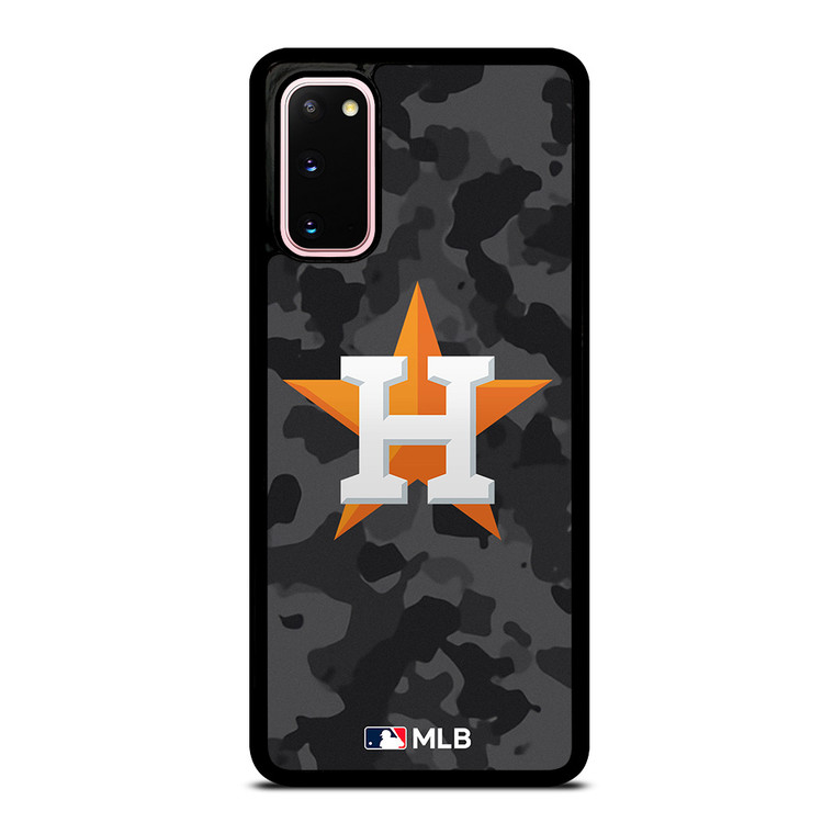 HOUSTON ASTROS BASEBALL BLACK CAMO Samsung Galaxy S20 Case Cover