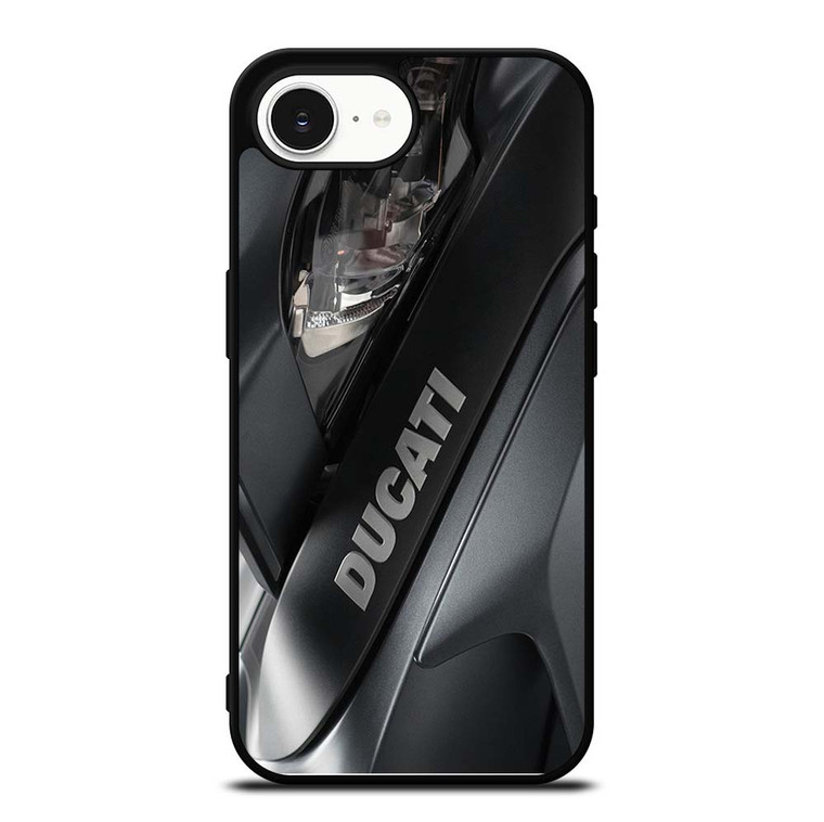 DUCATI BLACK LOGO EMBLEM iPhone 16e Case Cover
