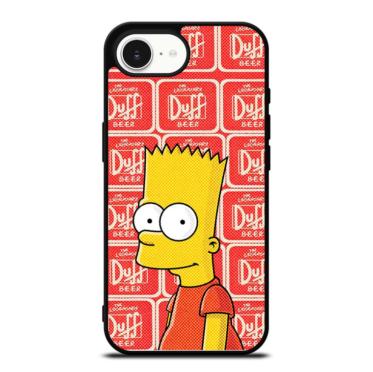 DUFF BEER BART SIMPSONS iPhone 16e Case Cover