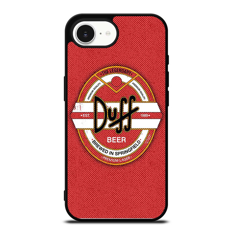 DUFF BEER THE SIMPSONS LOGO 2 iPhone 16e Case Cover