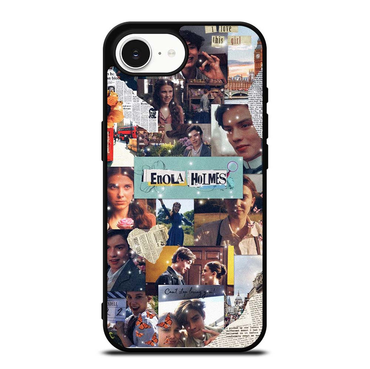 ENOLA HOLMES MOVIES COLLAGE iPhone 16e Case Cover