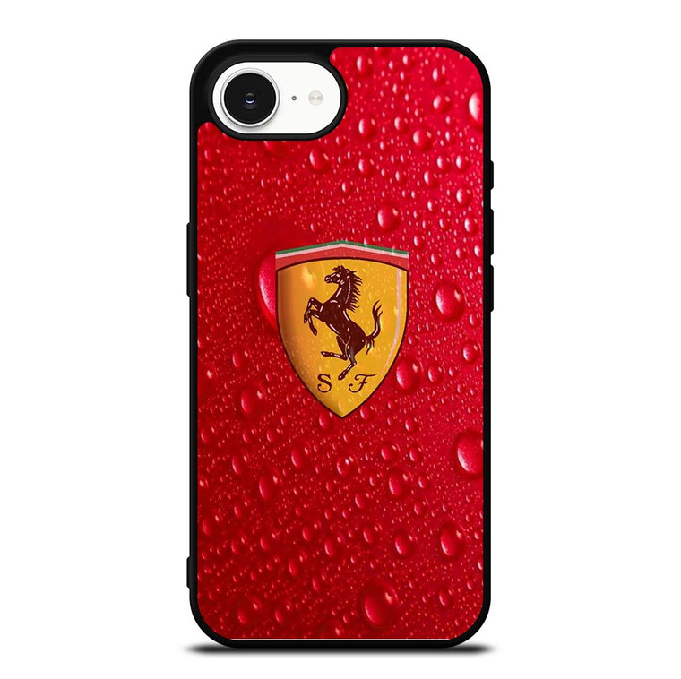 FERRARI DROP WATER RED iPhone 16e Case Cover