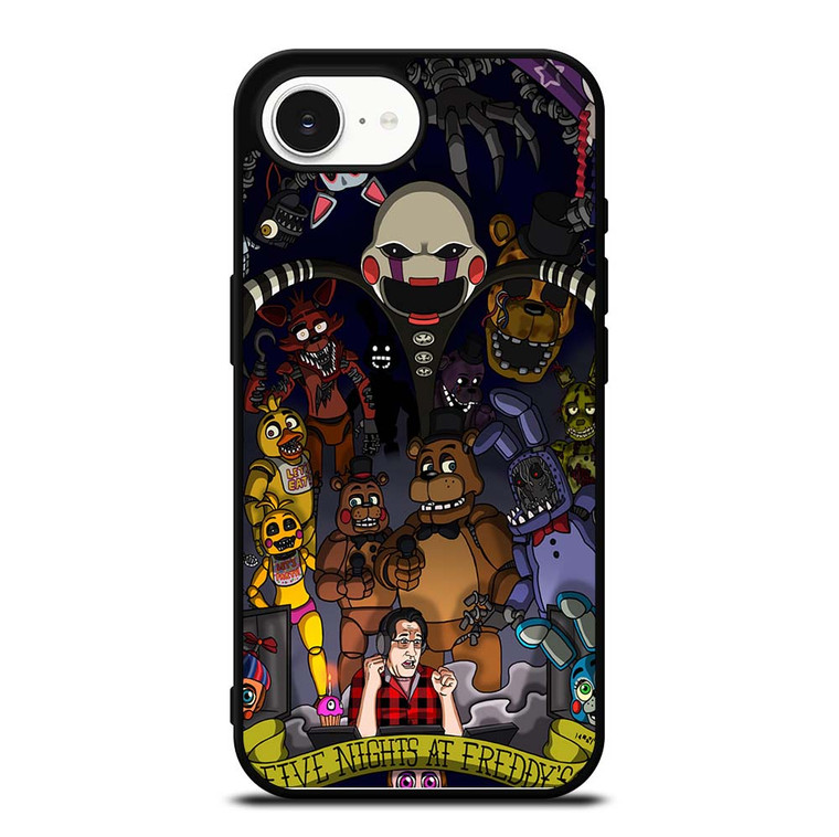 FIVE NIGHTS AT FREDDY'S ALL CHARACTERS iPhone 16e Case Cover