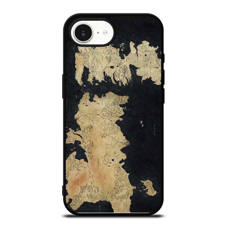 GAME OF THRONES MAP iPhone 16e Case Cover