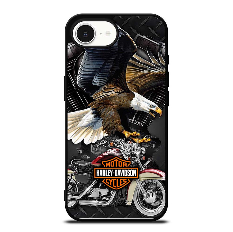 HARLEY DAVIDSON EAGLE METAL LOGO iPhone 16e Case Cover
