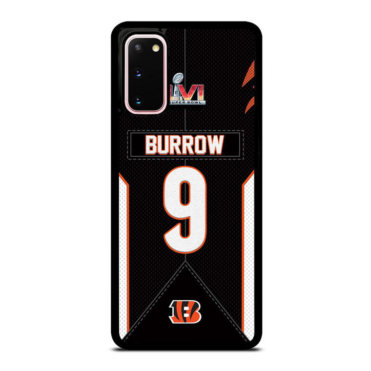 JOE BURROW CINCINNATI BENGALS NFL SUPER BOWL LVI Samsung Galaxy S20 Case Cover