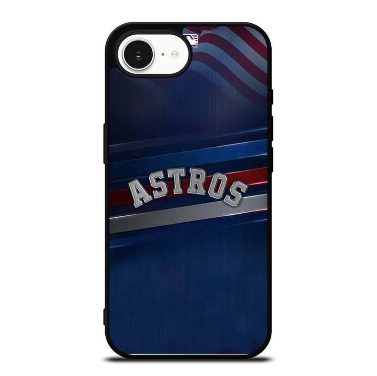 HOUSTON ASTROS AMERICAN FLAG iPhone 16e Case Cover