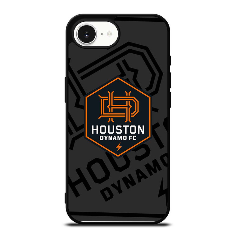 HOUSTON DYNAMO FC MLS BLACK iPhone 16e Case Cover