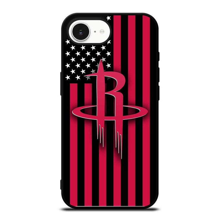 HOUSTON ROCKETS NBA USA FLAG iPhone 16e Case Cover