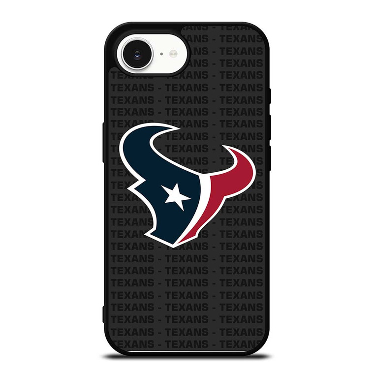 HOUSTON TEXANS FOOTBALL TEXT iPhone 16e Case Cover