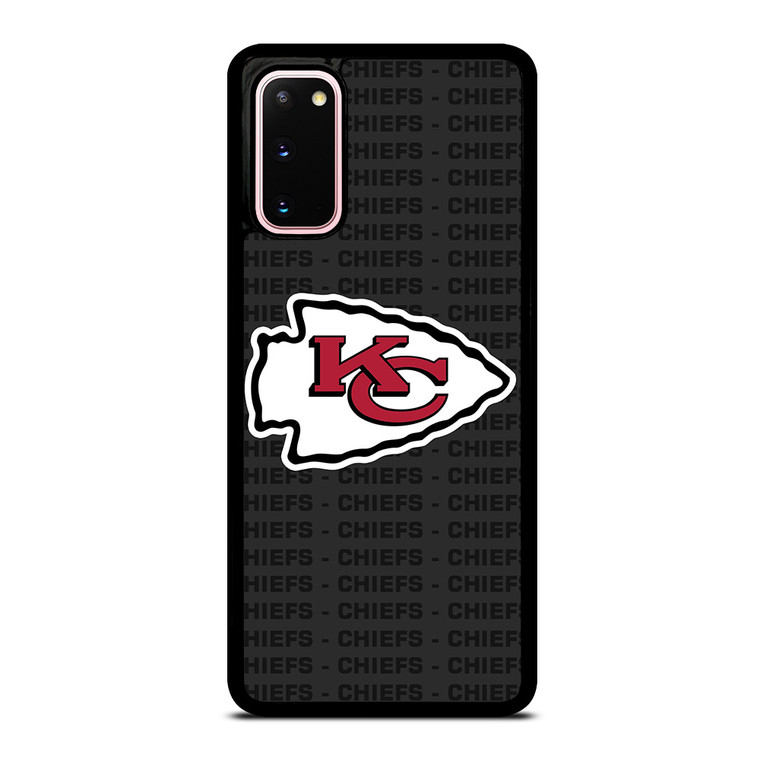 KANSAS CITY CHIEFS FOOTBALL TEXT Samsung Galaxy S20 Case Cover