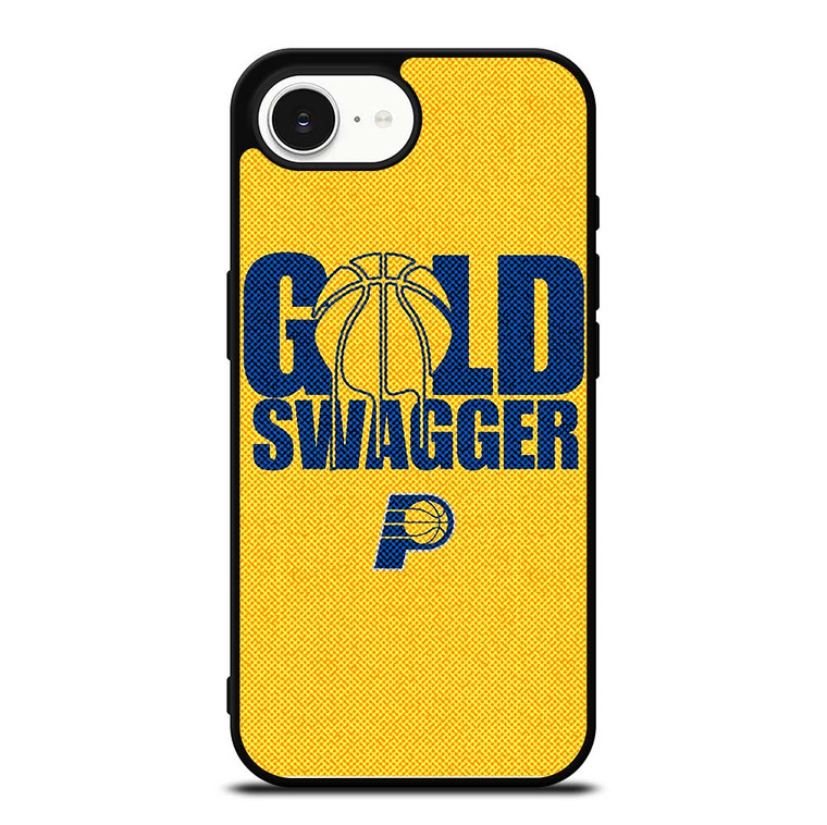INDIANA PACERS NBA BASKETBALL GOLD SWAGGER iPhone 16e Case Cover