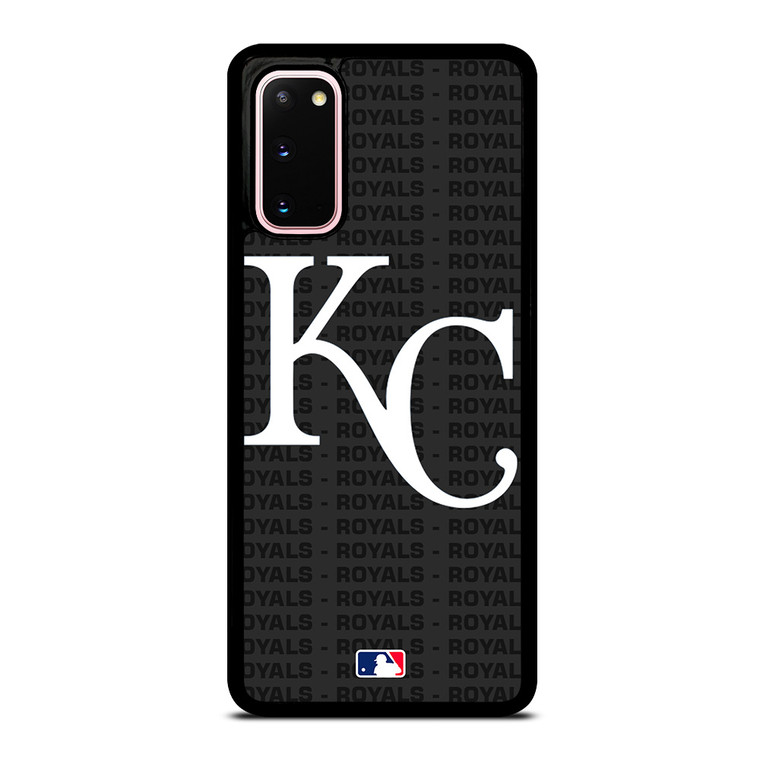 KANSAS CITY ROYALS BASEBALL BLACK Samsung Galaxy S20 Case Cover