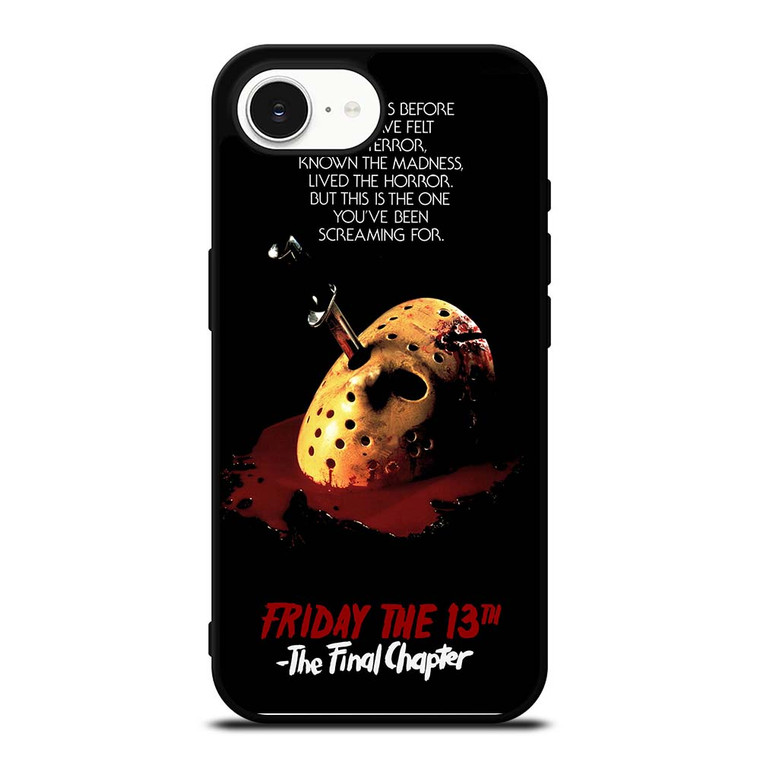 JASON FRIDAY THE 13TH HORROR MOVIE iPhone 16e Case Cover