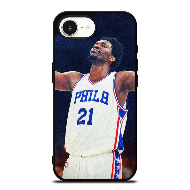 JOEL EMBIID PHILADELPHIA SIXERS iPhone 16e Case Cover