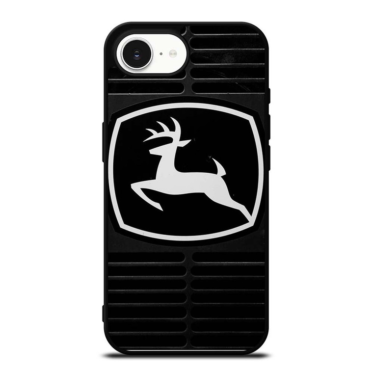 JOHN DEERE TRACTOR LOGO BLACK iPhone 16e Case Cover