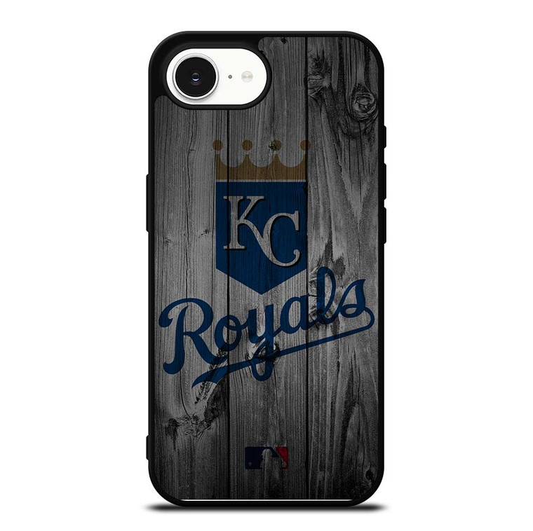 KANSAS CITY ROYALS BASEBALL MLB WOOD LOGO iPhone 16e Case Cover