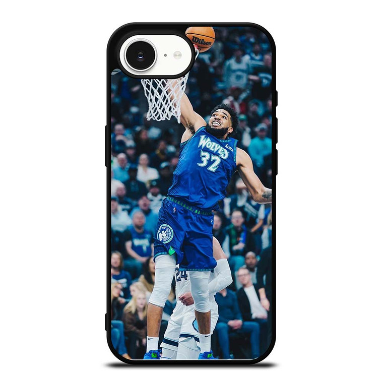 KARL ANTHONY TOWNS MINNESOTA TIMBERWOLVES 3 iPhone 16e Case Cover