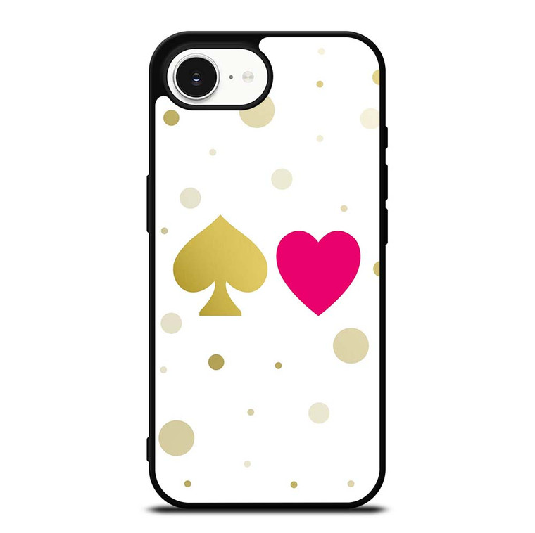 KATE SPADE AND HEART NEW YORK LOGO iPhone 16e Case Cover