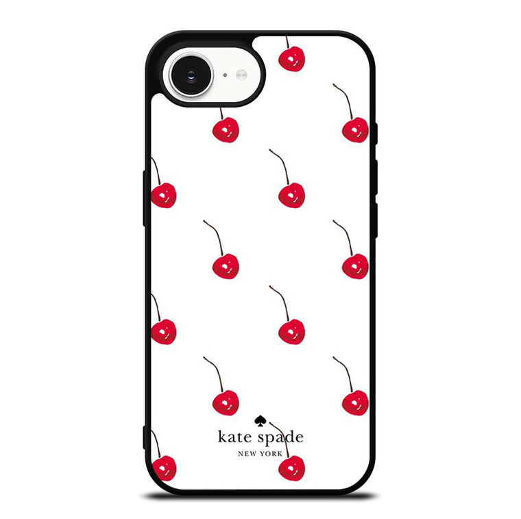 KATE SPADE NEW YORK LOGO CHERRIES iPhone 16e Case Cover