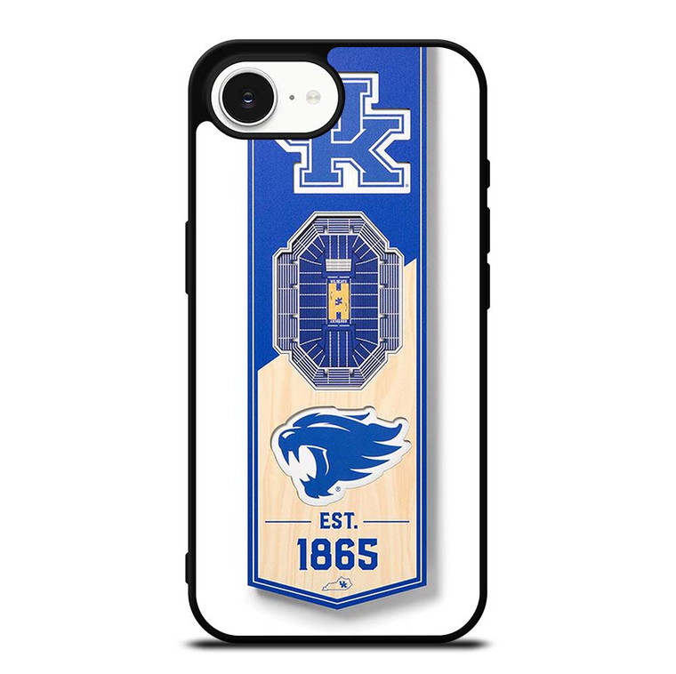 KENTUCKY WILD CATS UNIVERSITY BASKETBALL TEAM LOGO 1865 iPhone 16e Case Cover