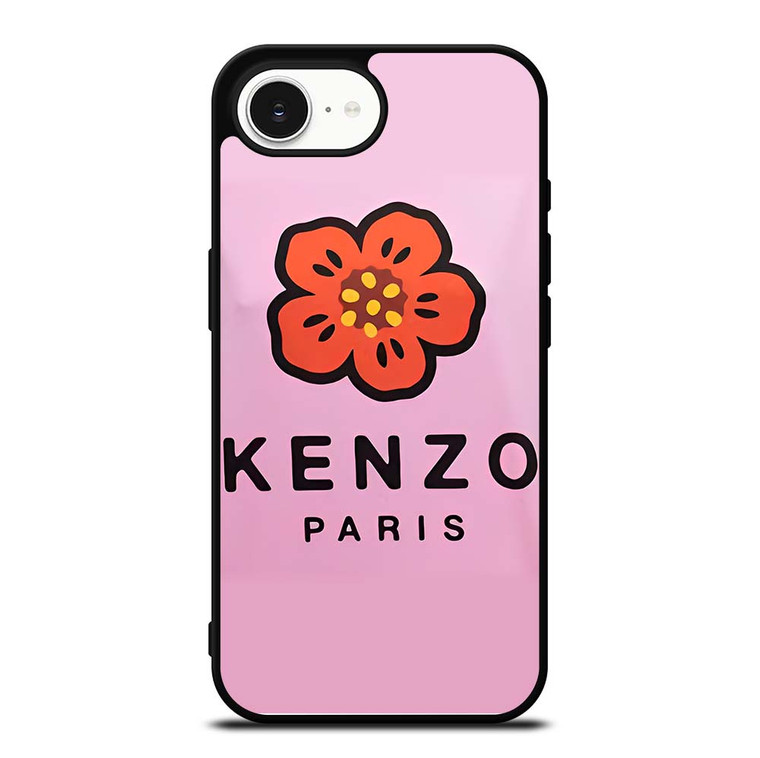 KENZO PARIS PINK FLOWER iPhone 16e Case Cover KENZO PARIS PINK FLOWER iPhone 16e Case Cover